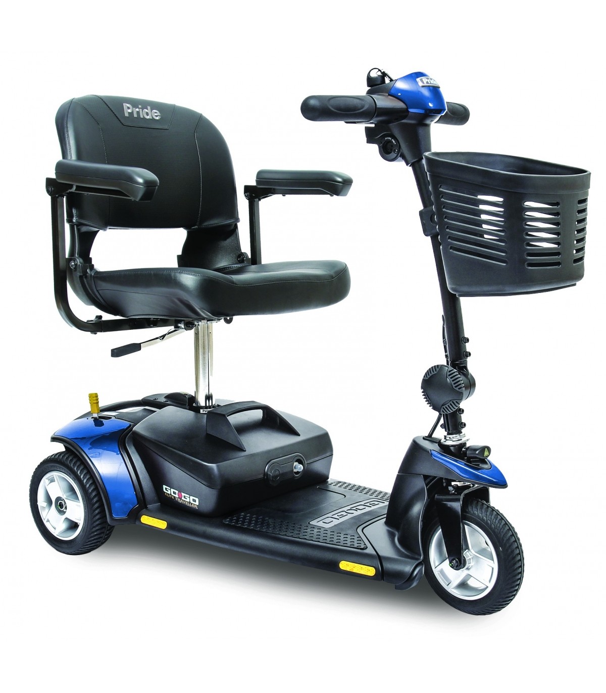 Scooter électrique 3 roues Go-Go Elite Traveller - facilement démontable en 5 parties - Quantum - Référence 33370_0