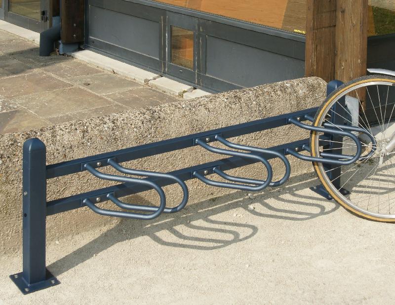 Support cycles modulable Conviviale - rangement en épi, simple ou double face, extensible_0