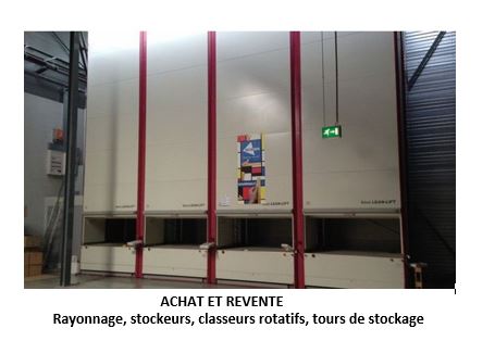 Tour de stockage occasion largeur variee_0