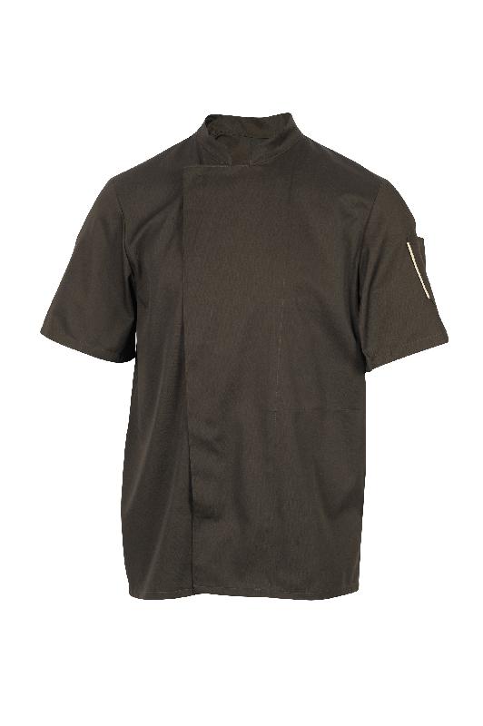 VESTE DE CUISINE MIXTE NERO MANCHES COURTES