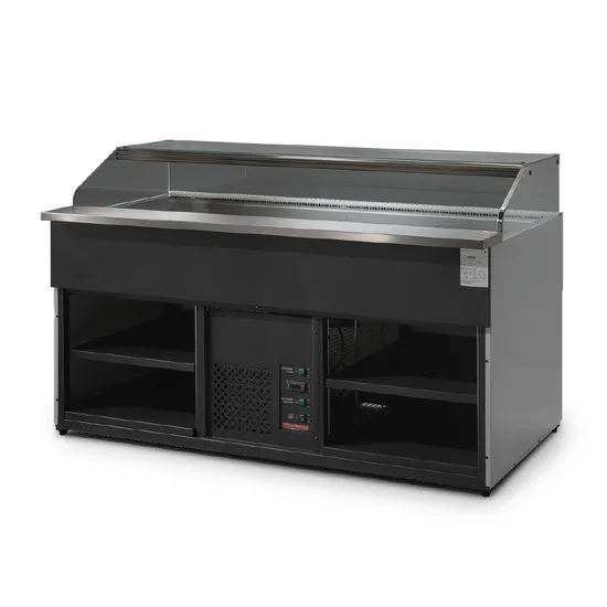 Vitrine réfrigérée pâtisserie ventilé 1802 mm vitre vertical, +2°/+5°C VIRTUS  BGB0461_0
