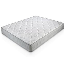 VS Venta-stock Matelas Paris 140x190 cm à mémoire de Forme, 18 cm Épaisseur - blanc mousse 0-0601-00_0