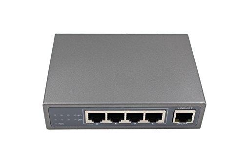 SRICAM Italia SW01G0 - Switch Gigabit en métal, couleur noire, marque Obasecurity_0