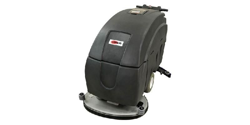 Autolaveuse Viper Fang 32T - tractée à batteries - 81 cm avec plateaux porte-disques et brosses inclus_0