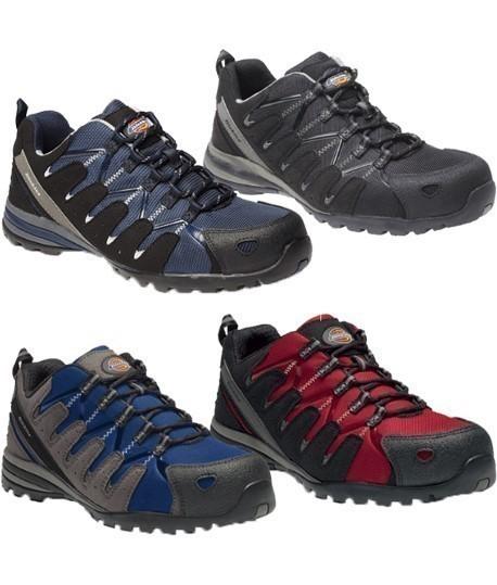 Baskets de sécurité tissu Dickies Tiber, Coloris : Noir, Pointure : 40_0