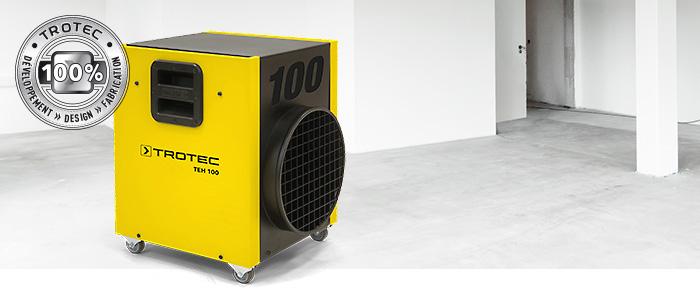 Chauffage électrique professionnel TEH 100 - chaleur sans condensation, design allemand robuste_0