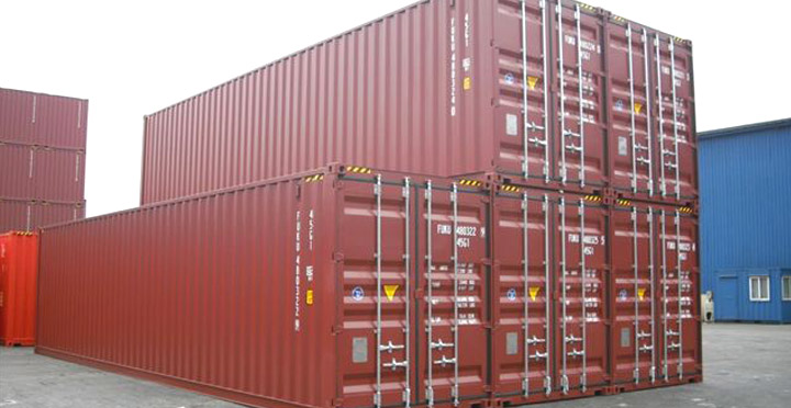 Container maritime premier voyage - 40' pieds - 12 mètres - Neuf et révisé_0