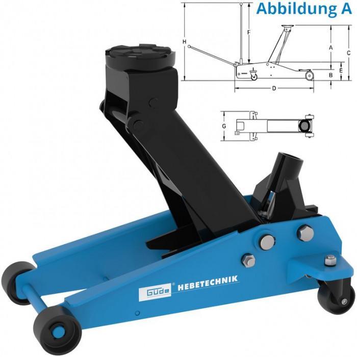 Cric rouleur 3 tonnes grh 3/470_0