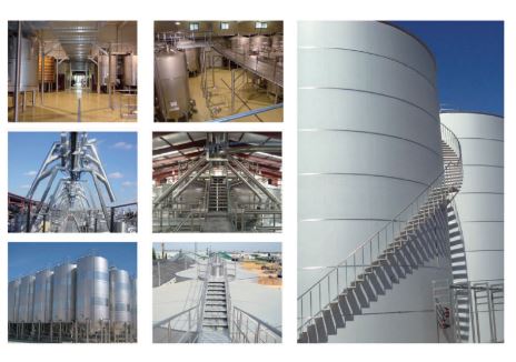 Cuves vinicoles en acier inoxydable - grande capacité 400 Hl à 2500 Hl - thermorégulation et instrumentation_0