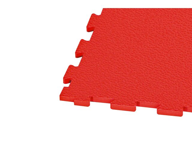Dalle PVC rouge TLM, conçue pour s'adapter sur toute zone à trafic intense - 5mm et 7mm - Traficfloor_0