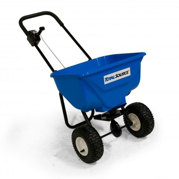 Épandeur à Main Zerodis 2L - Bleu, Cadran Réglable Pour Sel, Engrais, Graines - Jardin Et Allées