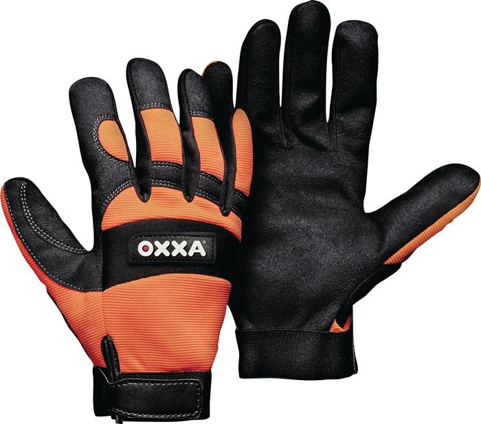 Gant X-MECH taille 9 noir/orange fluo Armor Skin® EN 388 catégorie EPI II OXXA_0