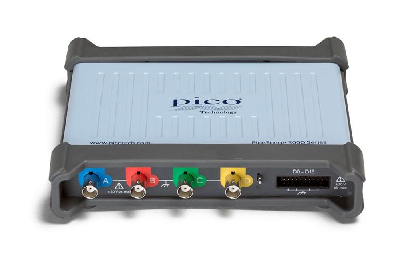 Oscilloscopes USB PicoScope série 5000D - FlexRes, 2 ou 4 voies, 60 à 500 MHz, résolution 8 à 16 bits_0