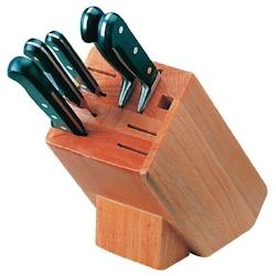 Gastronoble Bloc à Couteaux en Bois - 9 Pièces - Vogue - GAS-D738_0