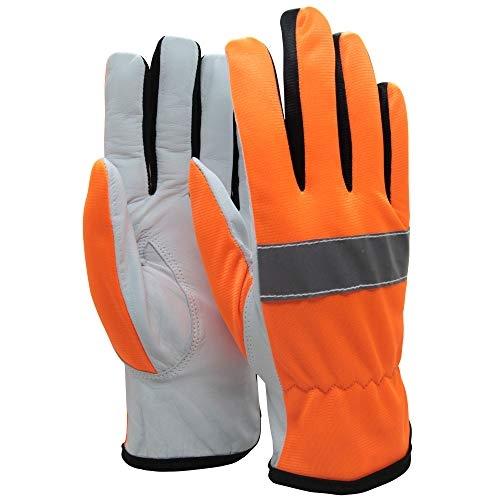 SOFT TOUCH ESSENTIAL 1690 VWK-1690 PAIRE DE GANTS DE TRAVAIL FLUORESCE_0