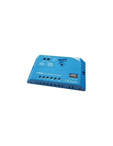Régulateur solaire MLI avec connexion USB Velleman SOL10UC3 - 10A - 12/24VCC_0