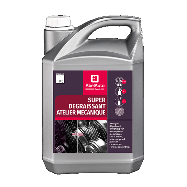 ABEL - Détergent et dégraissant mécanique 5L - Référence 015205 - Formule professionnelle rapide et efficace_0