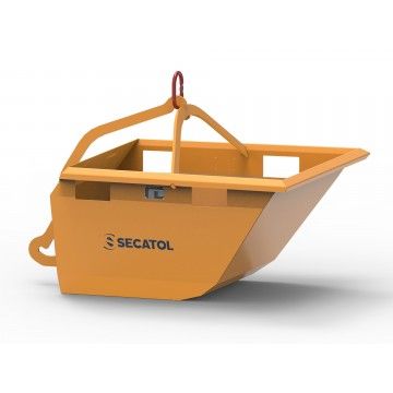Benne autovid - Secatol - capacité 400L - avec anneau coulissant - AUTOVID AC_0