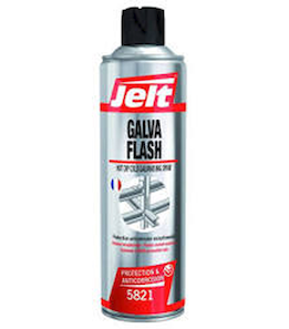 Bombe de galvanisation à froid - peinture Galva Flash 0.5L - Jelt_0
