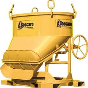 Bot-Gav bennes à béton - déversement latéral avec volant pour planchers_0