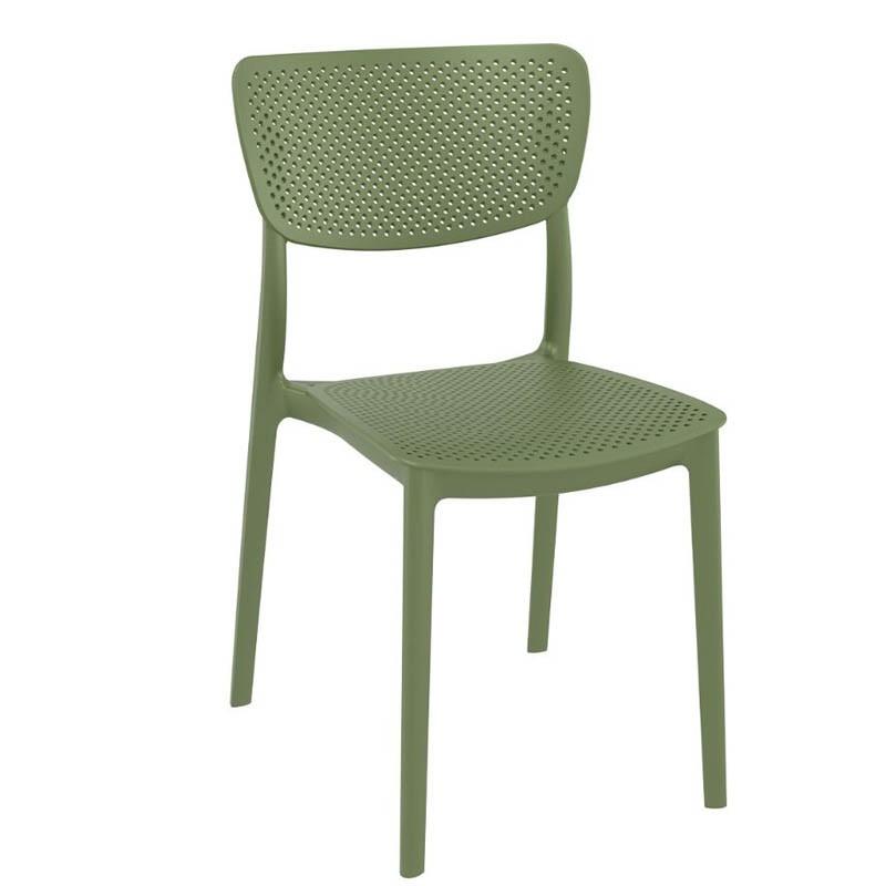 Chaise lucy - vert olive_0