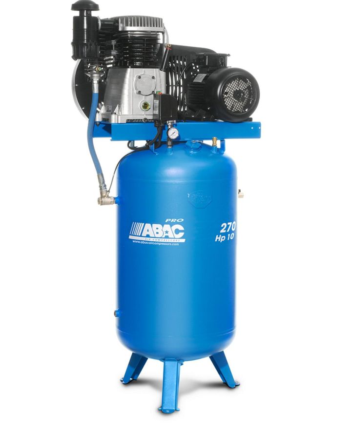 Compresseurs d'air à piston stationnaires - 270 litres, 7,5 à 10 ch - Usage professionnel et polyvalent_0