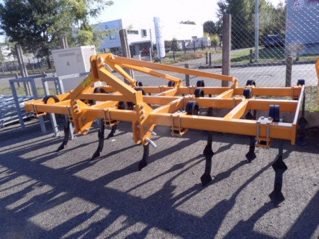 Cultivateur 3,50m chassis fixe sans dents + rouleau ar fers plats - 24234+1134_0