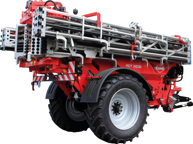 Distributeur d'engrais pneumatique traîné AGT 6036 - voie 2,25m - 36m de largeur de travail - KUHN_0