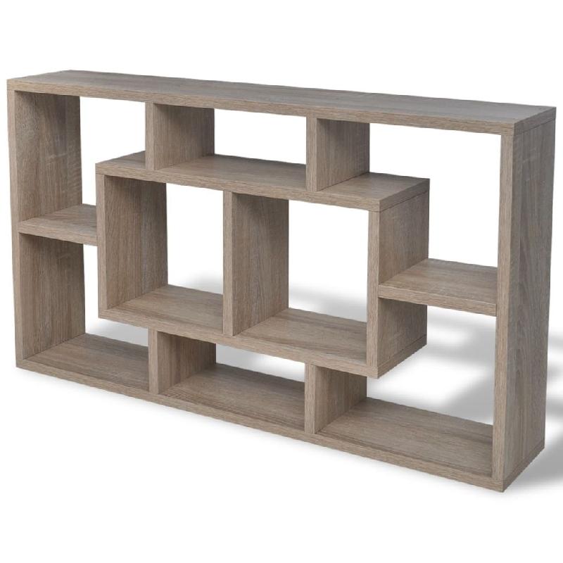 Étagère murale design avec 8 compartiments - couleur chêne - modèle 2702118/2_0