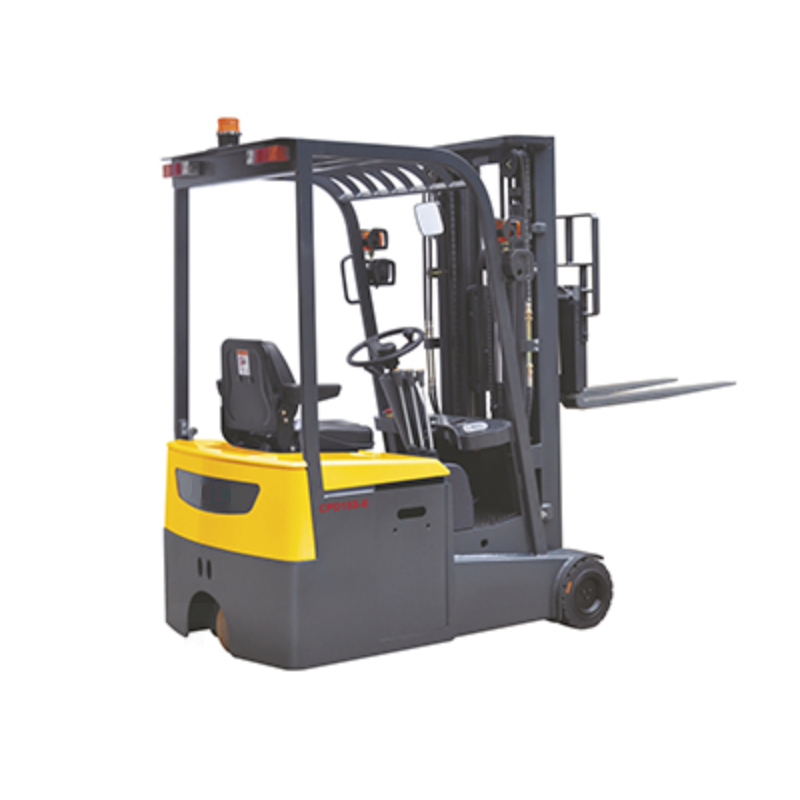 Gerbeur automoteur électrique avec cabine CPD15S-E - 1,5T/3M - idéal pour entrepôts fermés et surfaces inégales_0
