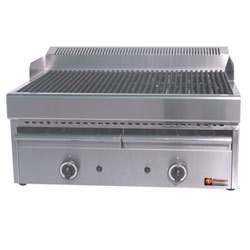 Grill-vapeur gaz-grille de cuisson en fonte_0