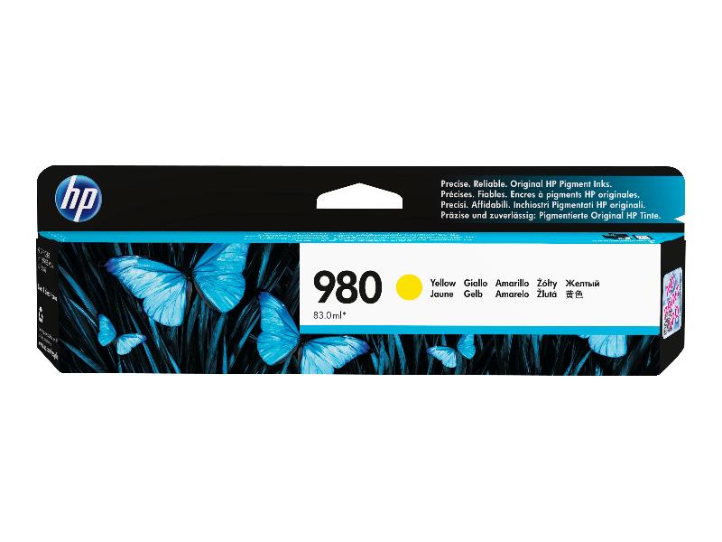 HP 980 - JAUNE - ORIGINAL - CARTOUCHE D'ENCRE