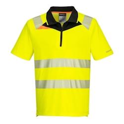Portwest - Polo manches courtes haute visibilité DX4 Orange / Noir Taille L - L 5036108364947_0