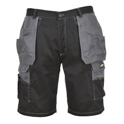 Portwest - Short de travail GRANIT Noir / Gris Taille L - L noir 5036108249725_0