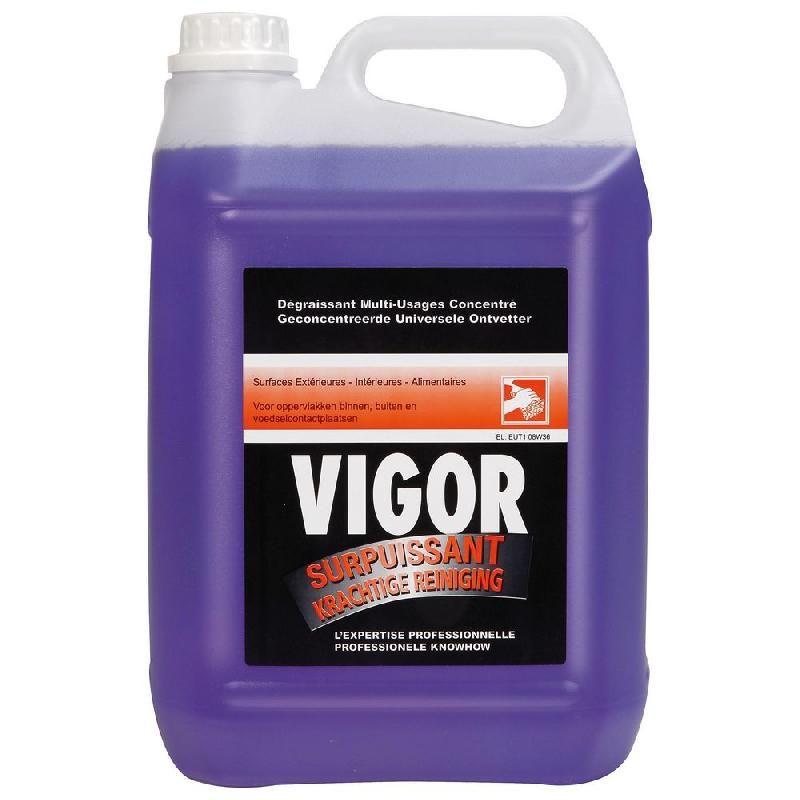 VIGOR VIGOR NETTOYANT MULTI-USAGES SURACTIFS SURPUISSANT 5 L BIDON