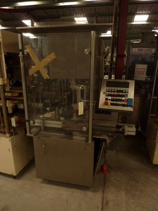 Visseuse automatique Groninger d'occasion - alimentation par prise positive - 1 tête de vissage_0