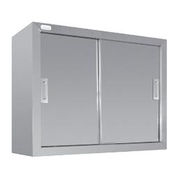 Armoire inox suspendue Vogue - Profondeur 300 mm - Acier inoxydable 430 - Dimensions 90x30x60 cm - Réf : 5050984213601_0