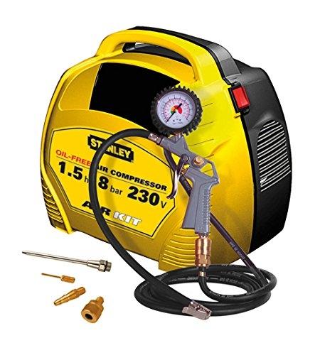 Compresseur sans huile Stanley Air Kit - 1,1 kW - 8 bar - 1,5 CV_0