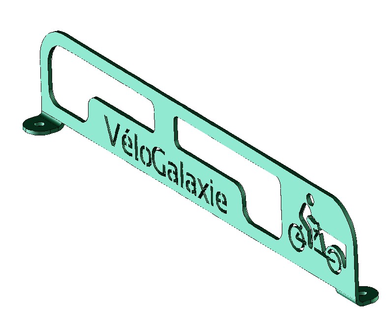 Arceau 2 vélos cargo robuste et personnalisable - VelCargo - Sécurisation pour biporteurs et triporteurs_1