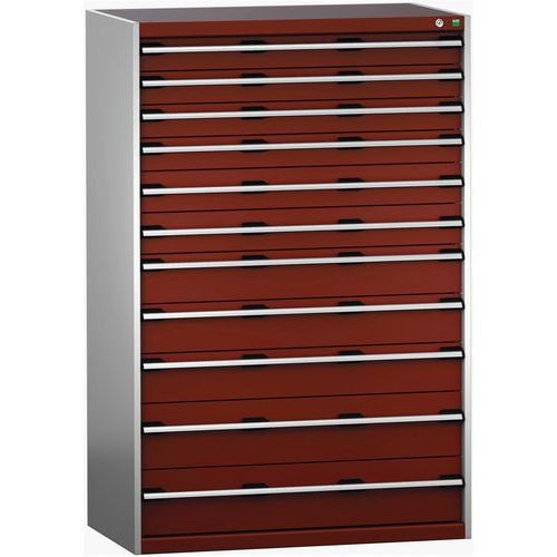 BOTT 1 ARMOIRE À TIROIRS SL-10616-11.2 AVEC 11 TIROIRS POUR CHARGE LOURDE