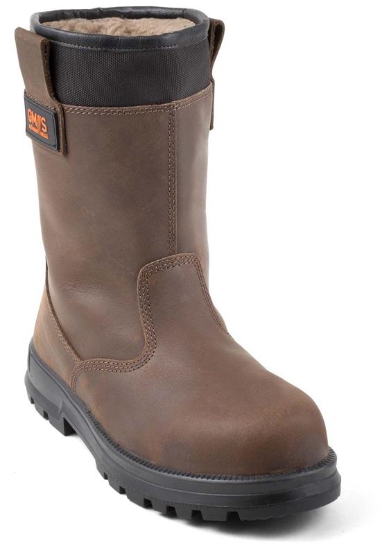 Botte de sécurité fourrée kama s3 ci sra marron p42 - GASTON MILLE - rama3n-42 - 787246_0