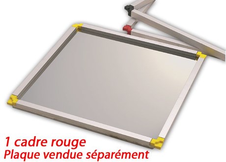 CADRE SUPERPOSABLE ROUGE 60 X 40 X 1.5 CM