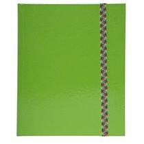 CARNET IDERAMA 170X110, 192 PAGES LIGNÉES - VERT