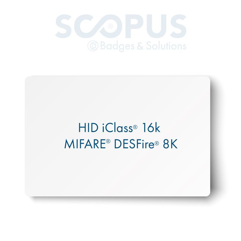 Carte rfid hid iclass® 16k   mifare® desfire® 8k scopus_0