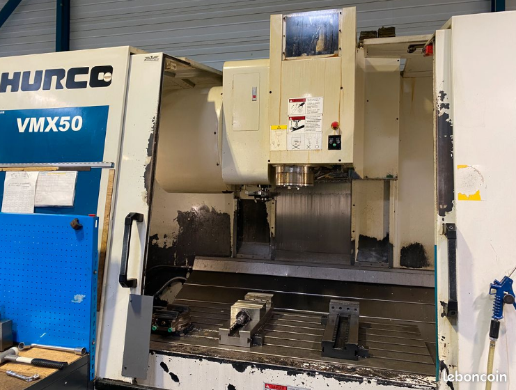 Centre d'usinage Hurco VMX50 - Année 2003 - Courses 1270x610x660 mm - Broche 8000 trs/min_0