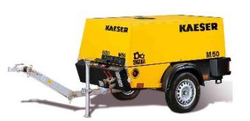 Compresseur de chantier TP Kaeser M50 - débit 5,0 m³/min - 7 bar - moteur Kubota - 735 kg_0