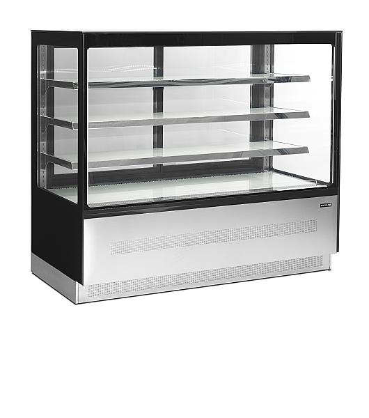 Comptoir réfrigéré panoramique service arrière 150 cm - 680 litres - LPD1503F/BLACK_0