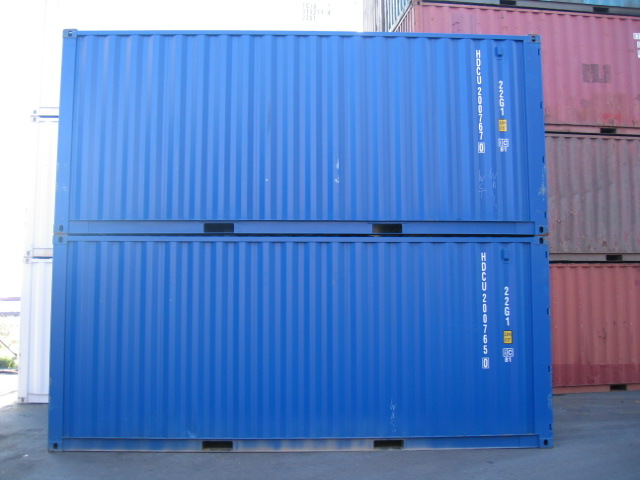 Container maritime neuf standard - 20' pieds dry - 12 mètres de longueur_0