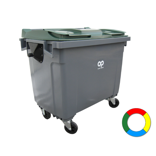 Conteneur poubelle 770l