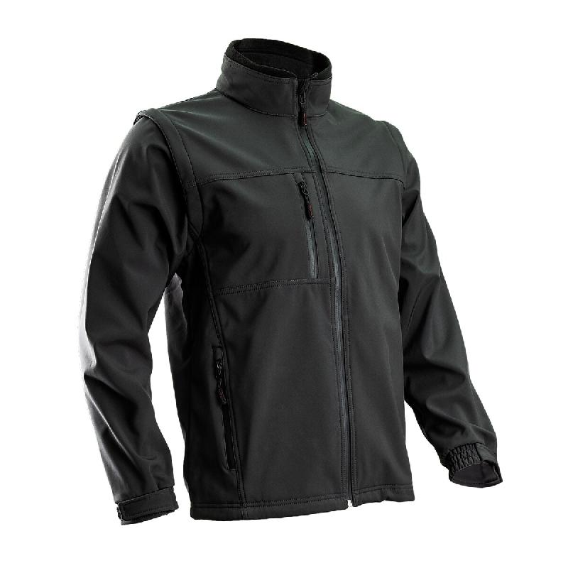 COVERGUARD Veste de travail softshell YANG 2 en 1 Noir S - 40/42 - S noir multi-matériau 5450564004016_0